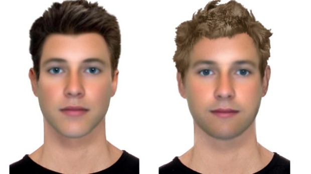 Left: The ideal female face as perceived by British men. Right: The ideal face as perceived by British women. (Source: cambridge-news.co.uk)