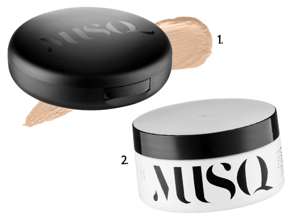 Musq best-selling products. 1. Musq Crème Foundation. 2. Musq Face & Body Exfoliant. Contact Musq musq.com.au