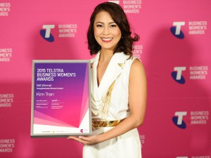 Kim Tran wins WA Telstra Young Business Woman of the Year 