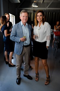 VIP event: Kylie Gillies and Ultraceuticals founder Geoffrey Heber at the Ultraceuticals Ultra MD launch. Photo: Ken Butt.