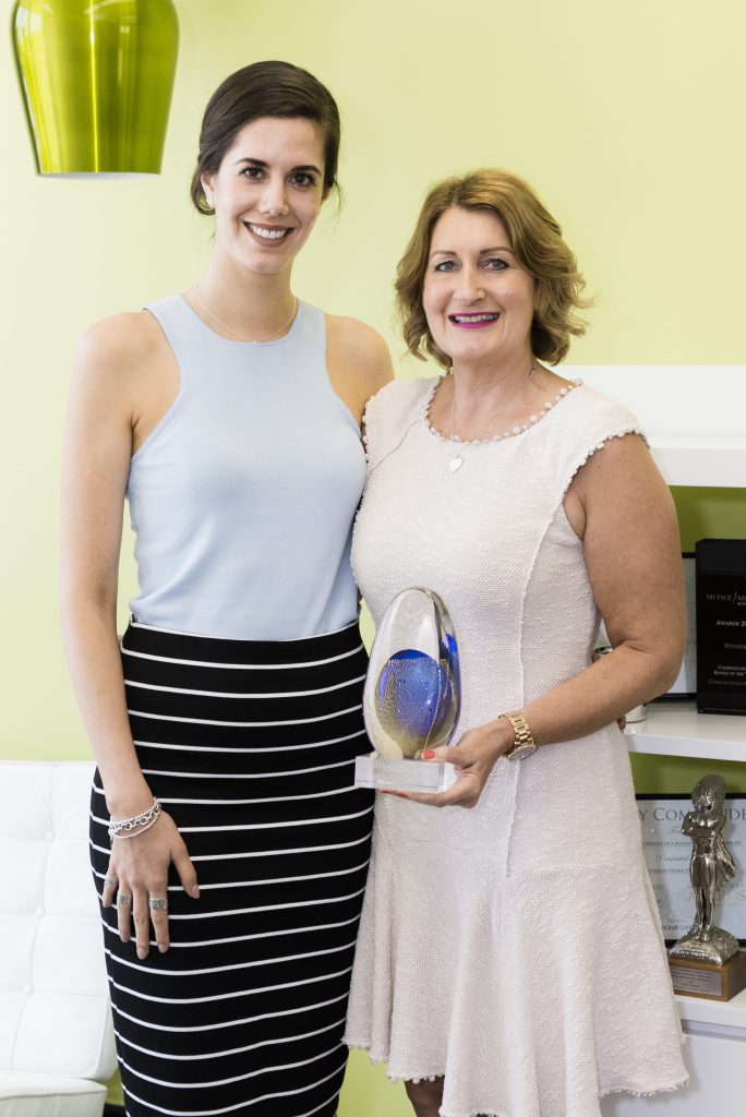 Toneya and Debbie from Total Body Concept in NZ won Ultraceuticals'Hall of Fame – Excellence Award 2016 (NZ). 