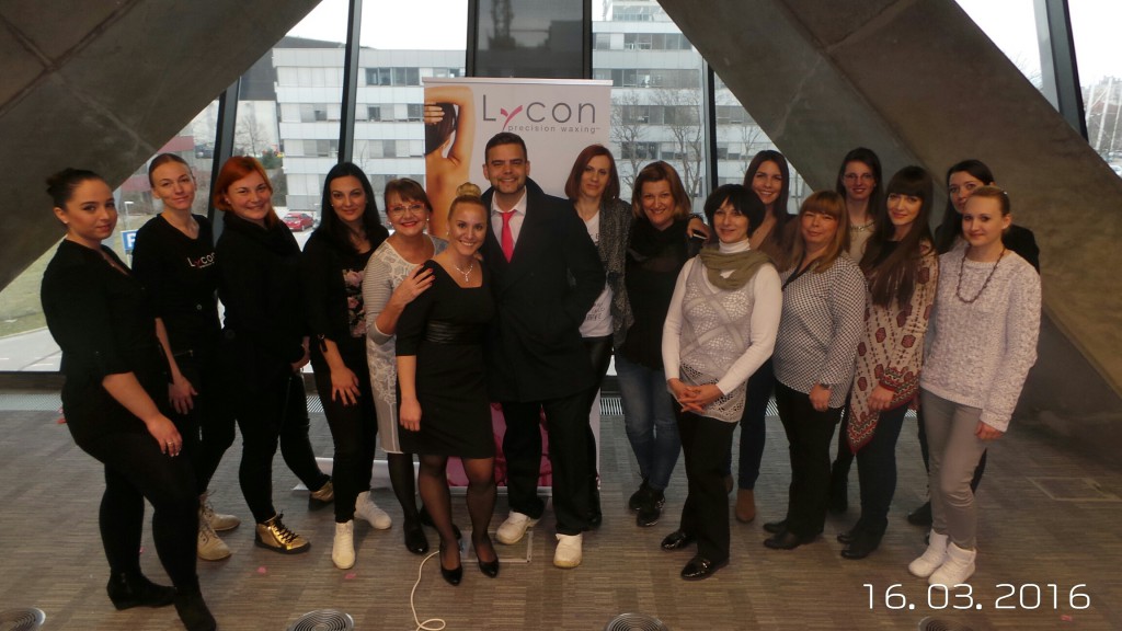 Lydia Jordane, founder of Lycon Waxing trains teams around the world about her professional waxes. 