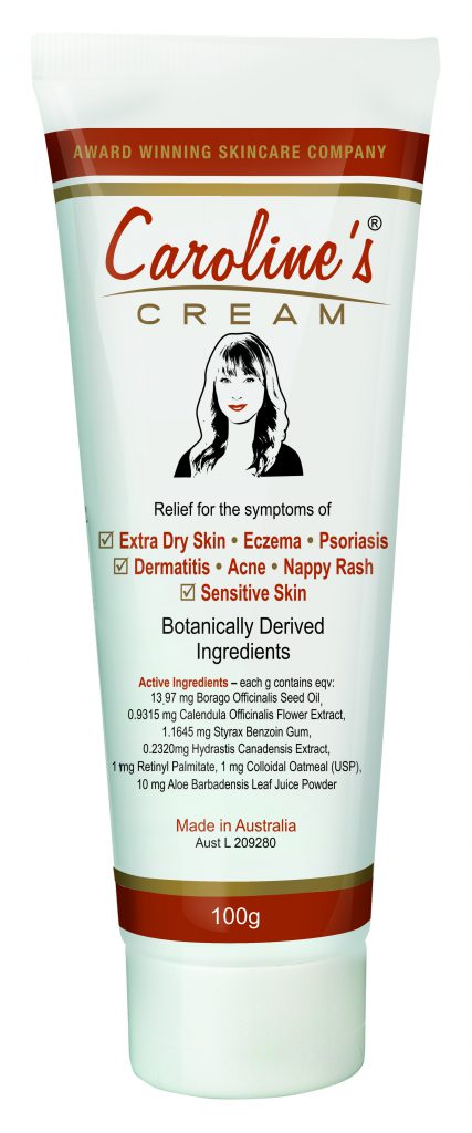 Caroline's Cream is used by eczema suffers across Australia. 