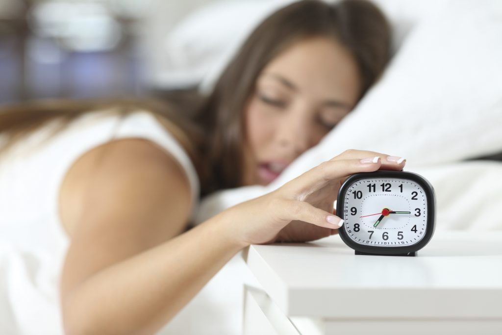 It's time to get into a good sleep routine: if you consistently wake up tired you're much more likely to gain weight around your belly. 