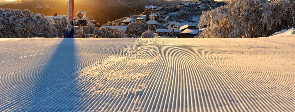 Therapists in a ski resort get to enjoy all the winter sports Mt Buller has to offer on their days off.