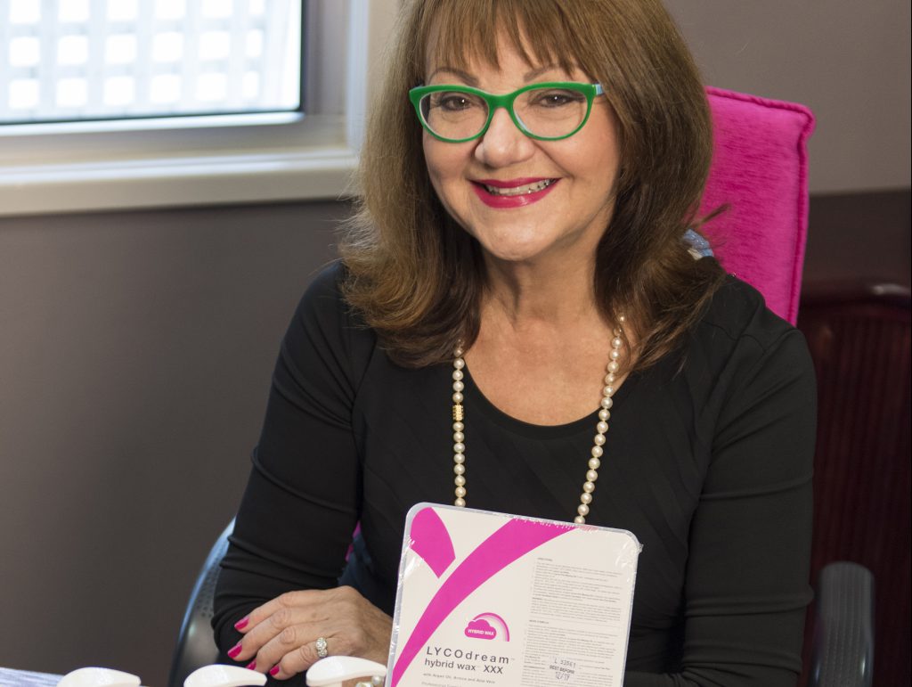Lydia Jordane, CEO and founder of Lycon, has been in the waxing industry for nearly 50 years. 