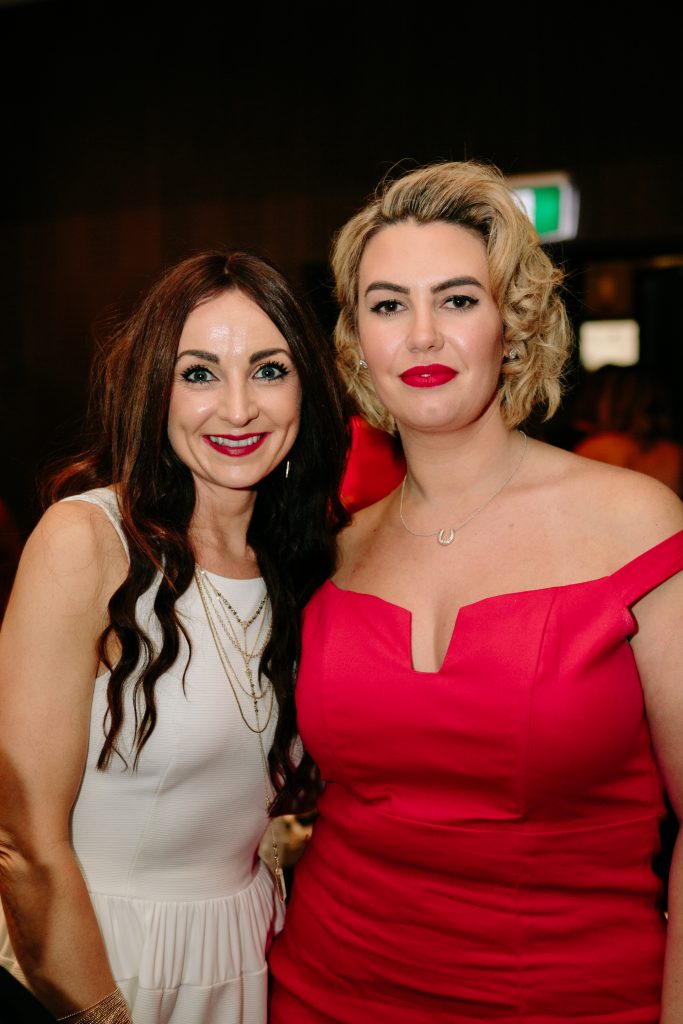 PBS 2016 Salon of the Year, winner Amy Marvelli (right), owner of Body Wisdom Contour Clinic in Perth.