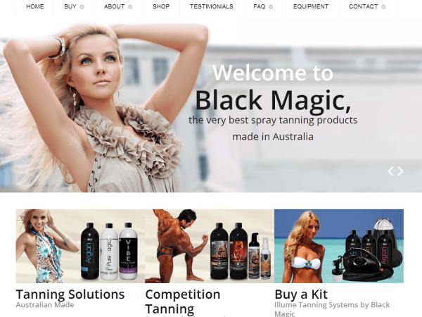 New Black Magic Website