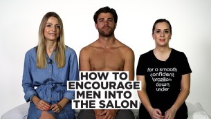 How to encourage men into the salon