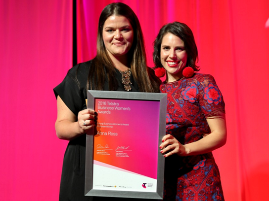 Kester Black’s Anna Ross wins Young Telstra Victorian Business Women’s Award