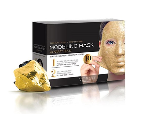 VOESH® 24 Karat Gold Modeling Mask