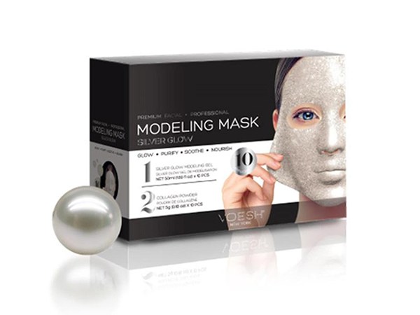 VOESH® Silver Glow Modeling Mask