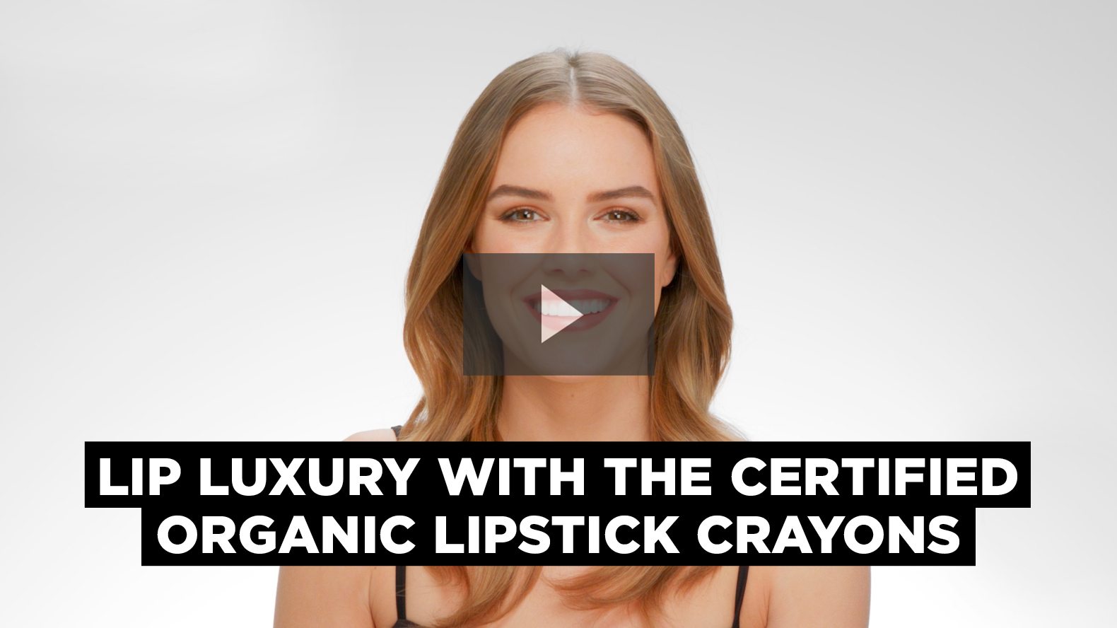 Lips with a radiant satin finish , new Inika Organic Certified Organic Lipstick Crayons