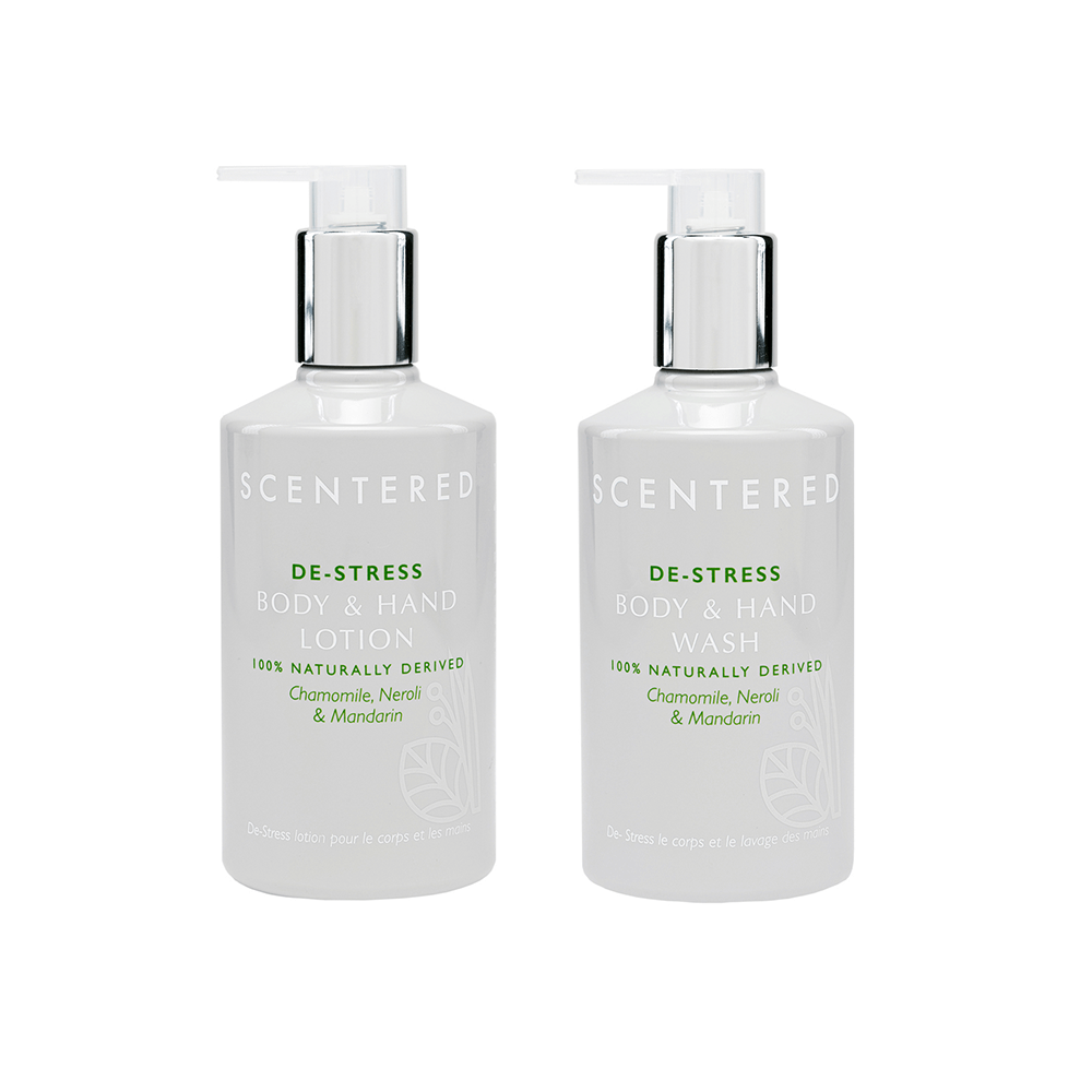 Scentered De-Stress Wash & Lotion Duo