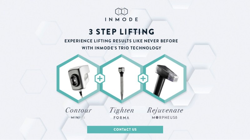3-step lifting by InMode