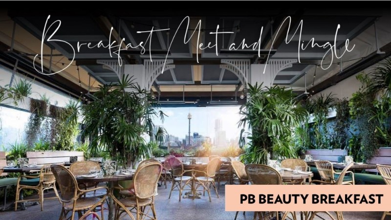 Join us for the PB Sustainable Beauty Breakfast