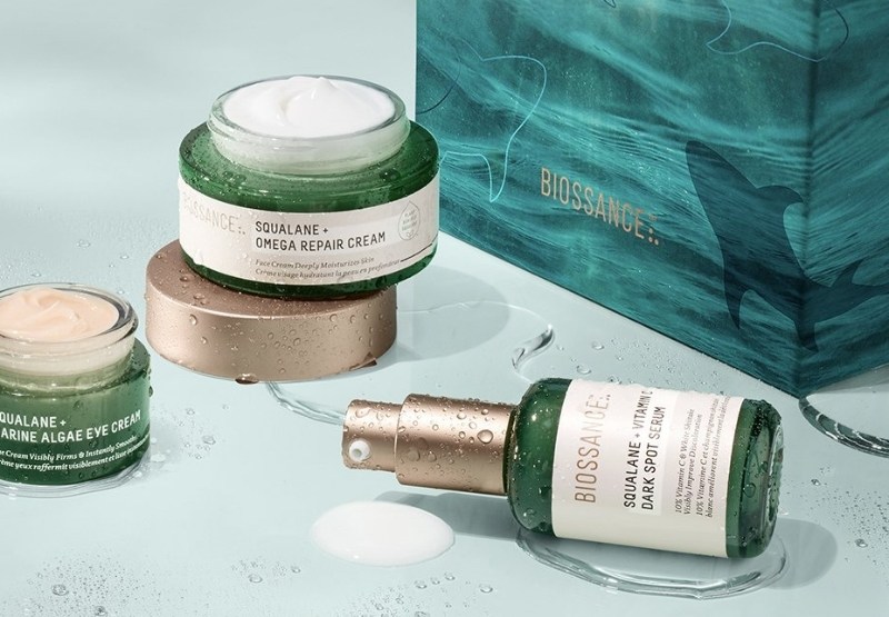 Biossance has launched a limited-edition skincare set with ocean conservation non-profit Oceana.