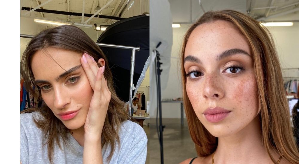 Pro-MUA Katie Moore believes it's best to steer away from trends when building a brow, and focus on what works best for the client, and the look.